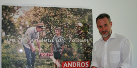 Mirco Bastiani, Leiter Marketing der Andros Deutschland GmbH in Breuberg